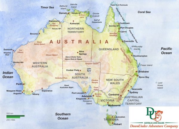 Australia - DownUnder Adventure Company